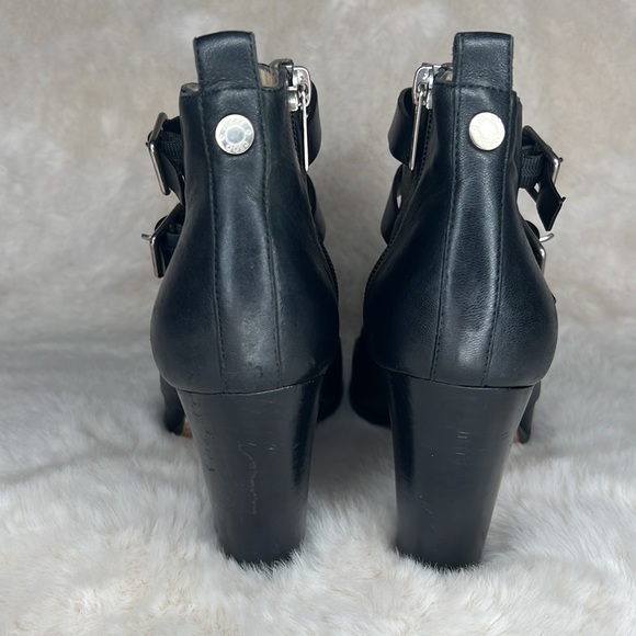 Black Jimmy Choo Strappy Boots - Picture 6 of 8